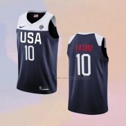 Camiseta USA Jayson Tatum 2019 FIBA Basketball World Cup Azul