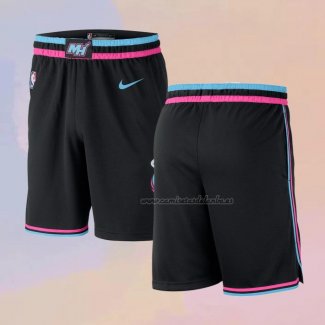 Pantalone Miami Heat Ciudad 2018-19 Negro