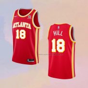 Camiseta Atlanta Hawks Solomon Hill NO 18 Icon 2020-21 Rojo