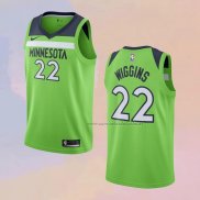 Camiseta Minnesota Timberwolves Andrew Wiggins NO 22 Statement Verde