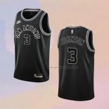 Camiseta San Antonio Spurs Keldon Johnson NO 3 Classic 2022-23 Negro