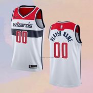 Camiseta Washington Wizards Personalizada Association 2020-21 Blanco