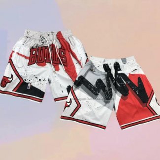 Pantalone Chicago Bulls Just Don Rojo Blanco