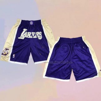 Pantalone Los Angeles Lakers Hall of Fame Just Don Violeta