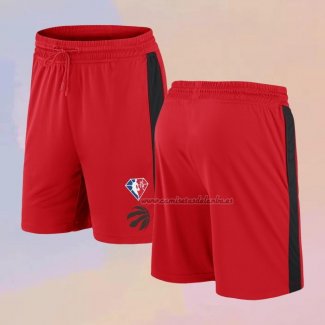 Pantalone Toronto Raptors 75th Anniversary Rojo2