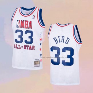 Camiseta All Star 1985 Larry Bird NO 33 Blanco