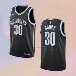 Camiseta Brooklyn Nets Seth Curry NO 30 Icon 2021-22 Negro