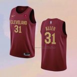 Camiseta Cleveland Cavaliers Jarrett Allen NO 31 Icon 2022-23 Rojo