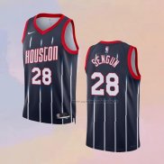 Camiseta Houston Rockets Alperen Sengun NO 28 Ciudad 2022-23 Negro