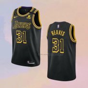 Camiseta Los Angeles Lakers Austin Reaves NO 31 Mamba 2021-22 Negro