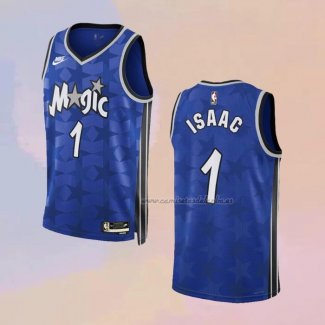 Camiseta Orlando Magic Jonathan Isaac NO 1 Classic 2023-24 Azul