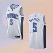 Camiseta Orlando Magic Paolo Banchero NO 5 Association 2022-23 Blanco