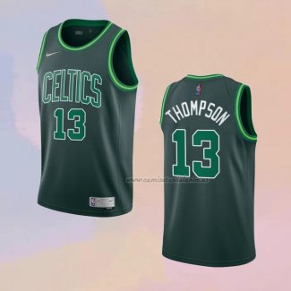 Camiseta Boston Celtics Tristan Thompson NO 13 Earned 2020-21 Verde