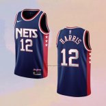 Camiseta Brooklyn Nets Joe Harris NO 12 Ciudad 2021-22 Azul