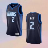 Camiseta Dallas Mavericks Tyler Bey NO 2 Earned 2020-21 Azul