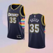 Camiseta Denver Nuggets PJ Dozier NO 35 Ciudad 2021-22 Azul