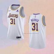 Camiseta Los Angeles Lakers Austin Reaves NO 31 Association 2021-22 Blanco