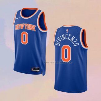 Camiseta New York Knicks Donte Divincenzo NO 0 Icon Azul