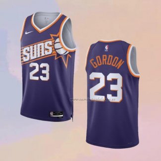 Camiseta Phoenix Suns Eric Gordon NO 23 Icon 2023-24 Violeta