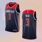 Camiseta Washington Wizards Bradley Beal NO 3 Statement 2020-21 Azul