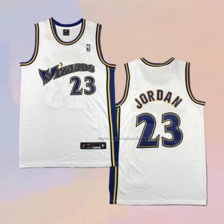 Camiseta Washington Wizards Michael Jordan NO 23 Retro Blanco