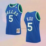 Camiseta Dallas Mavericks Jason Kidd Mitchell & Ness 1994-95 Azul