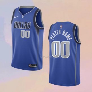 Camiseta Dallas Mavericks Personalizada Icon Azul