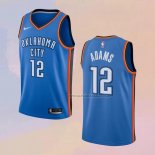 Camiseta Oklahoma City Thunder Steven Adams NO 12 Icon Azul