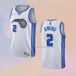 Camiseta Orlando Magic Al-Farouq Aminu NO 2 Earned 2020-21 Blanco