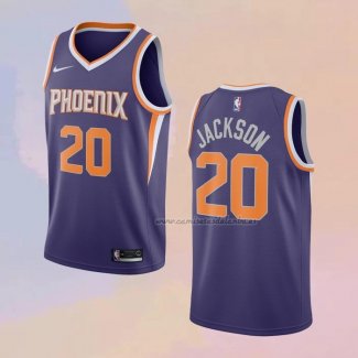 Camiseta Phoenix Suns Josh Jackson NO 20 Icon Violeta