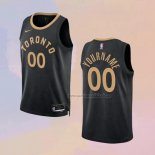 Camiseta Toronto Raptors Personalizada Ciudad 2022-23 Negro