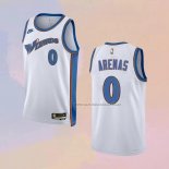 Camiseta Washington Wizards Gilbert Arenas NO 0 Classic 2022-23 Blanco