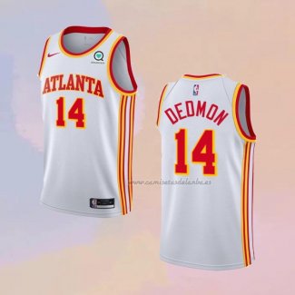 Camiseta Atlanta Hawks Dewayne Dedmon NO 14 Association 2020-21 Blanco