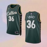 Camiseta Boston Celtics Marcus Smart NO 36 Ciudad 2022-23 Verde