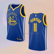 Camiseta Golden State Warriors Klay Thompson NO 11 Icon 2020-21 Azul