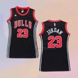 Camiseta Mujer Chicago Bulls Michael Jordan NO 23 Icon Negro