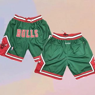 Pantalone Chicago Bulls Just Don 2019 Verde2