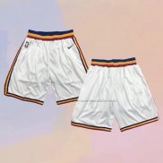 Pantalone Golden State Warriors Hardwood Classics 2019-20 Blanco