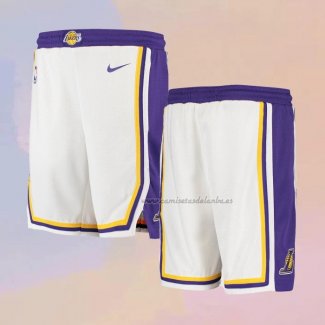 Pantalone Los Angeles Lakers Association 2018-19 Blanco