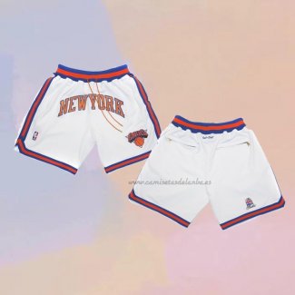 Pantalone New York Knicks Just Don Blanco