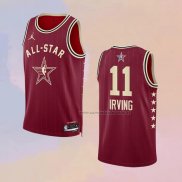 Camiseta All Star 2024 Dallas Mavericks Kyrie Irving NO 11 Rojo