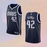 Camiseta Dallas Mavericks Maxi Kleber NO 42 Statement 2022-23 Azul