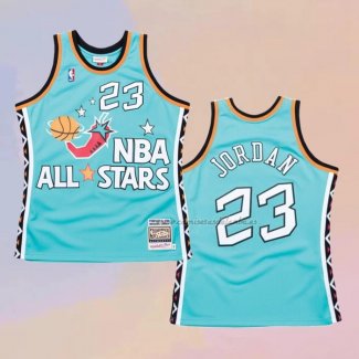 Camiseta Nino All Star 1996 Michael Jordan NO 23 Verde