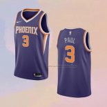 Camiseta Phoenix Suns Chris Paul NO 3 Icon 2021 Violeta