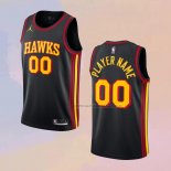 Camiseta Atlanta Hawks Personalizada Statement Negro