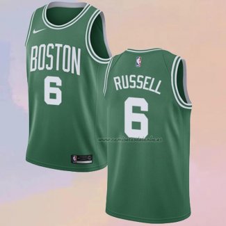 Camiseta Boston Celtics Bill Russell NO 6 Icon Verde