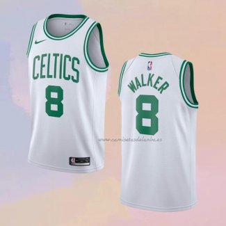 Camiseta Boston Celtics Kemba Walker NO 8 Association 2019-20 Blanco