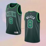 Camiseta Boston Celtics Kemba Walker NO 8 Earned 2020-21 Verde