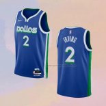 Camiseta Dallas Mavericks Kyrie Irving NO 2 Ciudad 2022-23 Azul