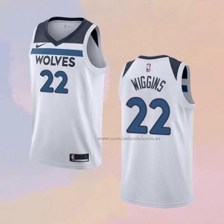 Camiseta Minnesota Timberwolves Andrew Wiggins NO 22 Association Blanco